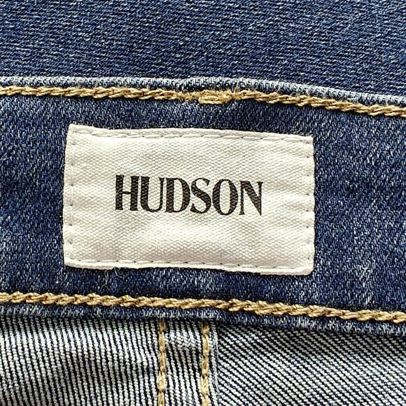 Hudson Jeans Byron Straight Leg Men's Size 42 /32 Blue Stretch Denim Zip Fly NEW - Picture 10 of 12